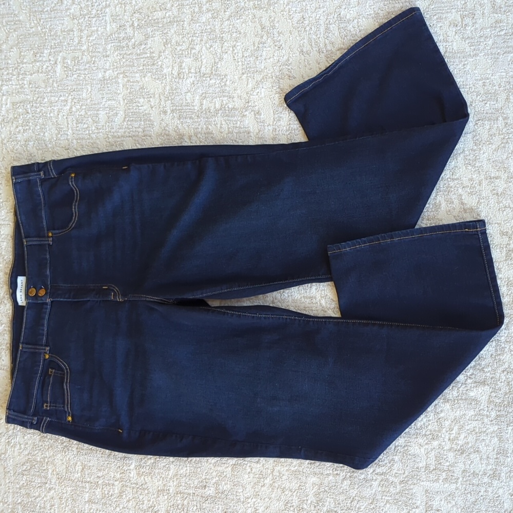 Lane Bryant Flex Magic Waistband High Rise Boot Jeans 22 Blue